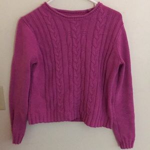 Pink sweater